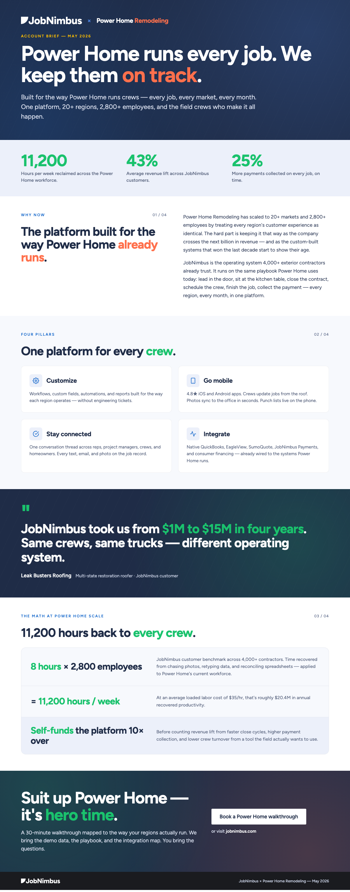 One-pager