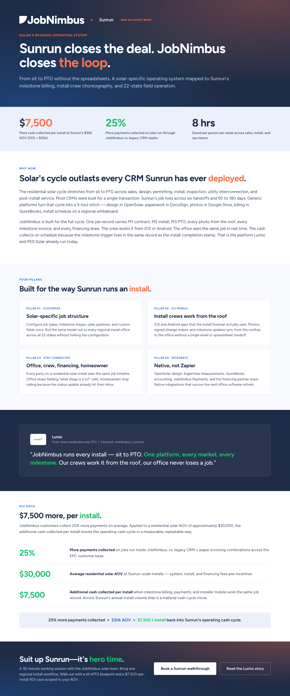 One-pager